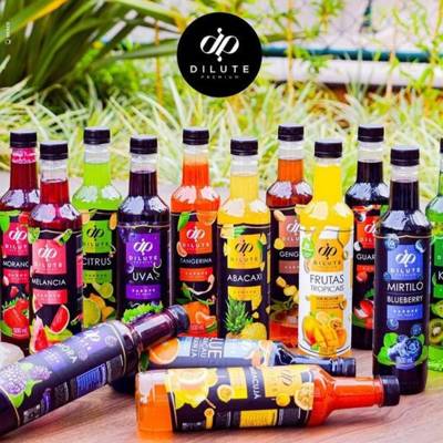 Xarope Dilute para Drink Soda Italiana Gin Todos os Sabores