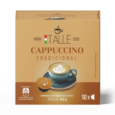 Cápsula Dolce Gusto Cappuccino Café Italle 10 Und