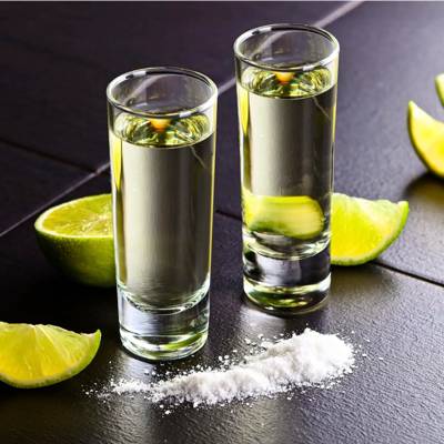 Jogo De Copo De Vidro Dose Shot Titanium Com 6 Pecas 65ml