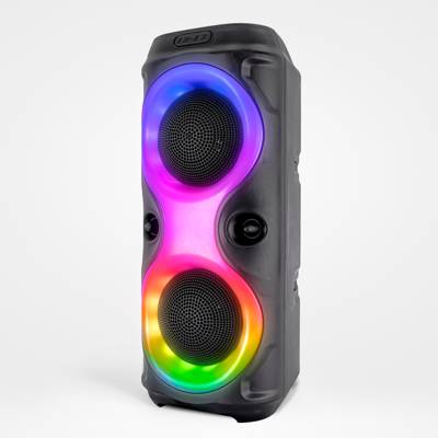 Caixa de som Bluetooth Portátil Com Led RGB Portátil FM USB TWS 30W Para Praia