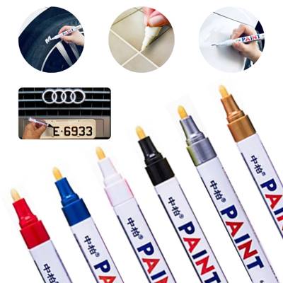 Caneta Paint Original Reparadora Pintura Automotiva Permanente Não Sai Na Água