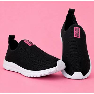 Tênis Meia Feminino Calce Fácil Botinha Ortopédico Esportivo Sneaker Slip On C