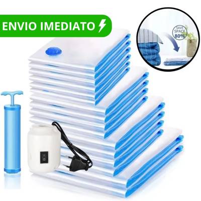 Kit Saco A Vácuo Grande Organizador Edredom Coberto Mala Roupa Viagem De Cama 