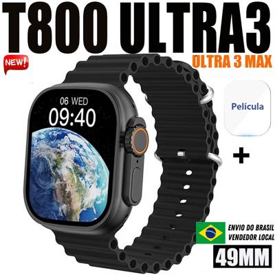 2026 T800 Ultra 3 MAX Mais Recente Smartwatch Relógio Inteligente NFC Série 10