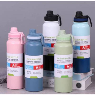 Garrafa 800ml 1000ml Térmica Quente & Frio Isolamento Térmico Grande Capacidad