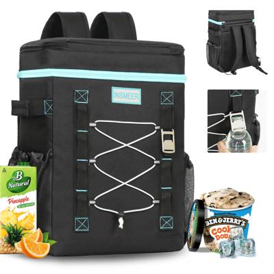 INSMEER Mochila Térmica Grande 30L 50 Latas impermeável Cooler Térmica para Pr