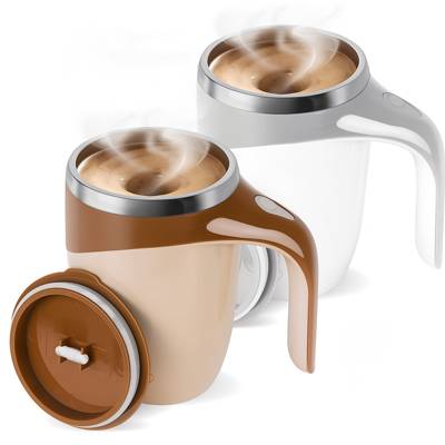 Caneca Térmica Copo Magnética Misturador De Bebidas Mixer Café Shake 380ml Suc